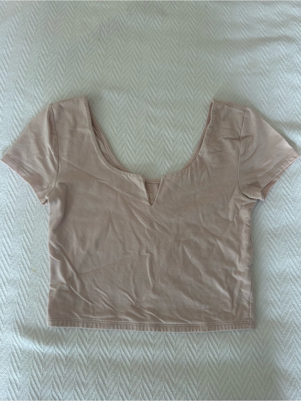 Aeropostale Scoop Neck Crop Top